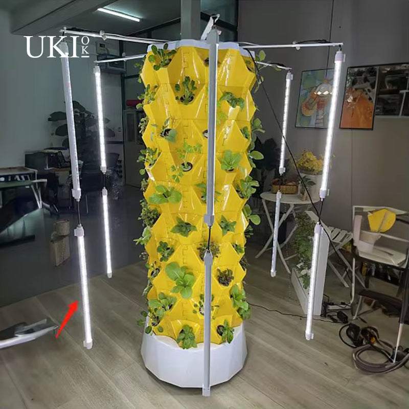 48/64/80 Plant Pots Vertical Farming Vertical Growing Garden Hydroponic Aeroponic Towers System