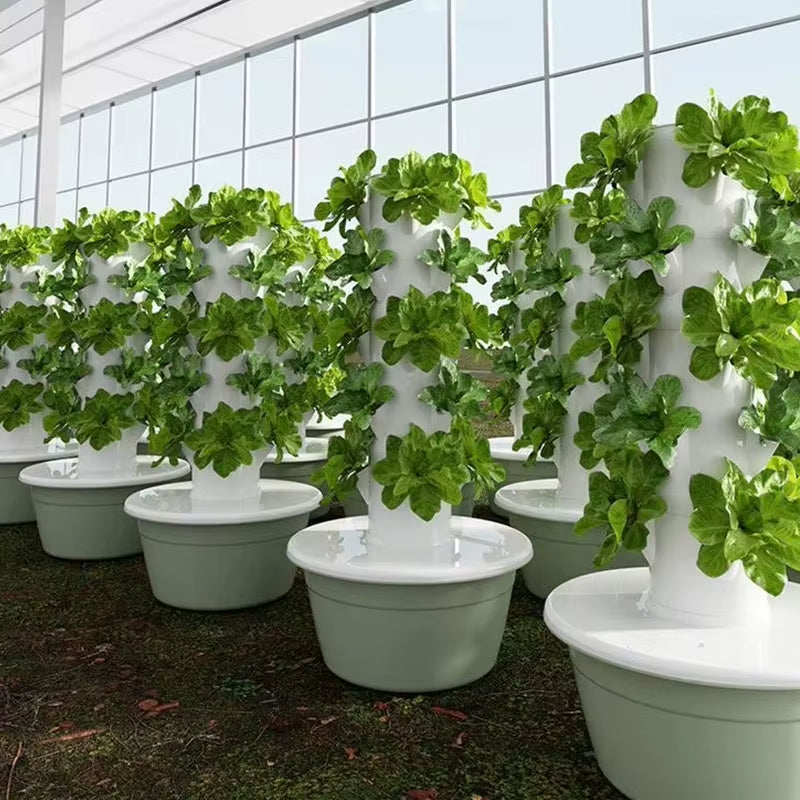 Home /Garden Vertical Tower Growing Systems Column Hydroponic Aeroponic Planting System