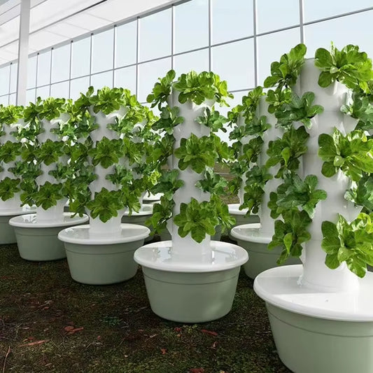 Home /Garden Vertical Tower Growing Systems Column Hydroponic Aeroponic Planting System