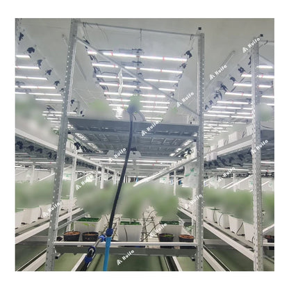 Hydrophonic Growing Tables Garden Farming Vertical Farm Grow Rack Hydroponic System Thailand Grow Rack