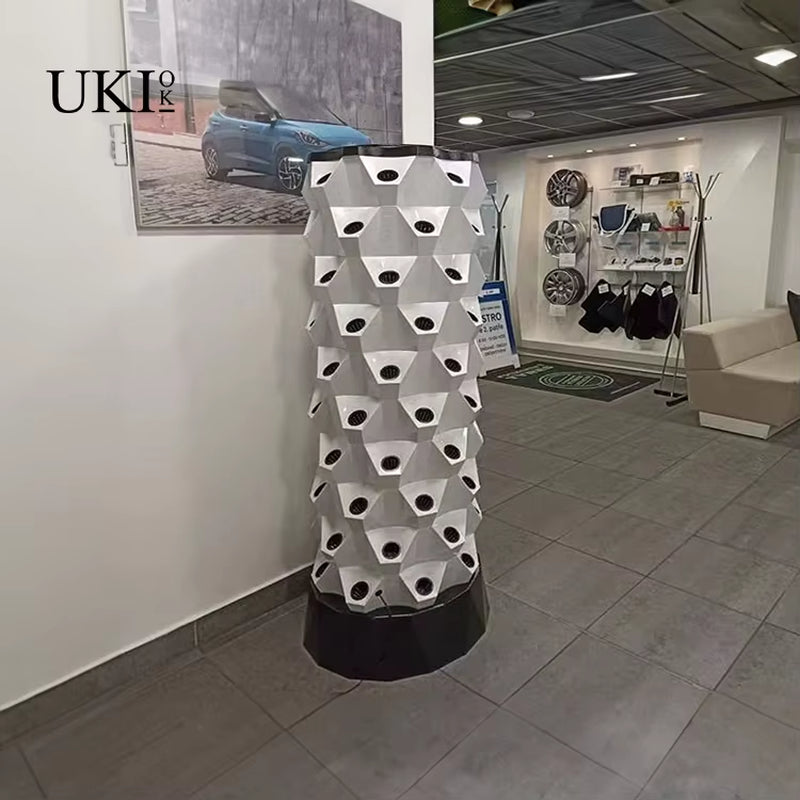 48/64/80 Plant Pots Vertical Farming Vertical Growing Garden Hydroponic Aeroponic Towers System
