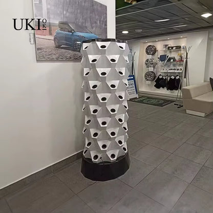 48/64/80 Plant Pots Vertical Farming Vertical Growing Garden Hydroponic Aeroponic Towers System